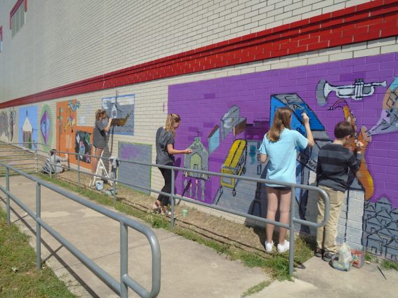 Gallery 3 - Kealing Middle School Mural Reception