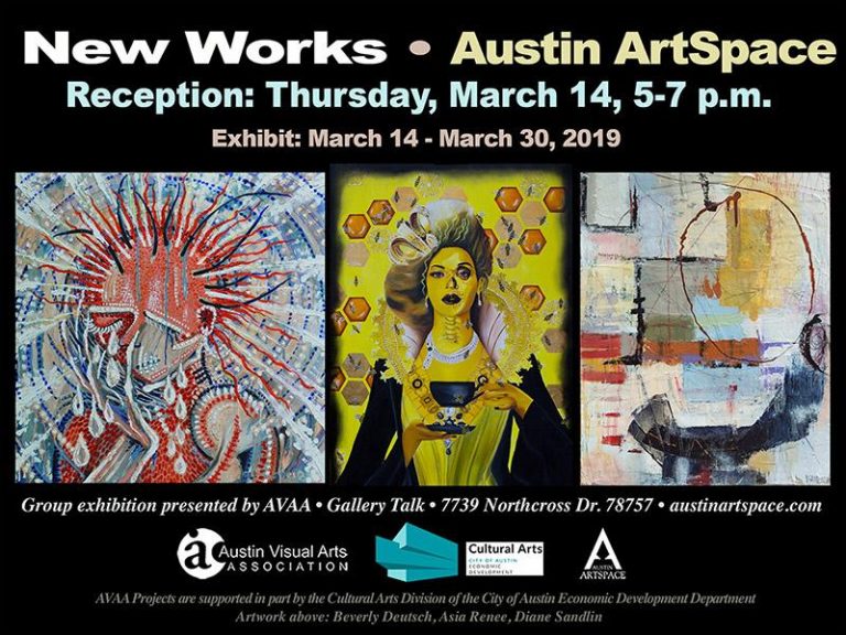 New Works Exhibit, Austin Art Space Gallery & Studios at