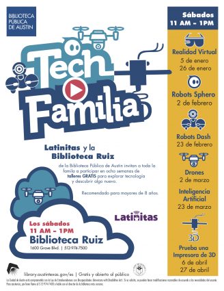 Gallery 1 - Tech Familia Workshop at Ruiz Library