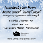 Annual Student Holiday Concert