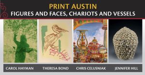 Print Austin - Figures and Faces, Chariots and Vessels