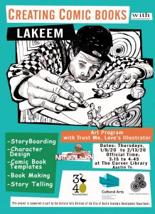 Creating Comic Books with Lakeem!