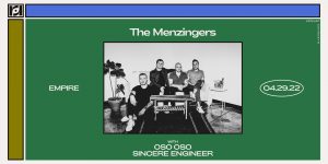Resound Presents: The Menzingers w/ Oso Oso and Sincere Engineer at Garage 4/29