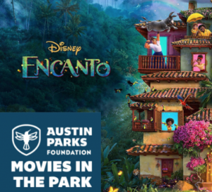 Austin Parks Foundation brings Movies in The Park to Dove Springs Park, featuring Encanto