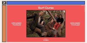 Surf Curse with Toner at Mohawk on 11/3