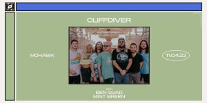 Resound Presents: CLIFFDIVER w/ Ben Quad and Mint Green