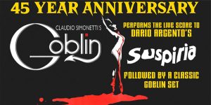 The Paramount Theatre & Resound Presents: Claudio Simonetti's Goblin on 11/22!