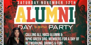 HBCU & Greek Alumni Rooftop Day Party | 11.12