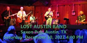 Lost Austin Band at the Saxon Pub, Austin