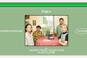 Resound Presents: Palm w/ Water From Your Eyes and alexalone -11/12