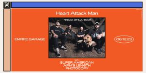 Resound Presents: Heart Attack Man w/ Super American, Arm's Length and Photocopy