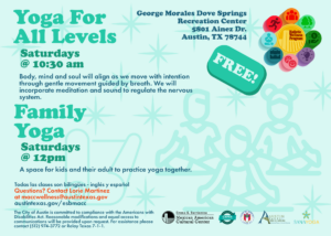 Family Yoga at George Morales Dove Springs Recreation Center