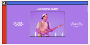 Resound Presents: Giacomo Turra at Empire Control Room