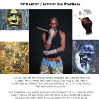 Paint with a Master - Art Workshop with Issa Nyaphaga