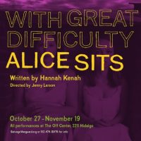 With Great Difficulty Alice Sits