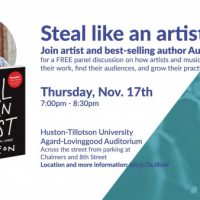 Steal Like An Artist: A Panel Discussion with Austin Kleon